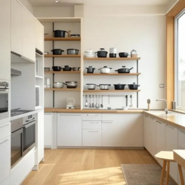 Nowoczesna polska kuchnia z eleganckim blatem i produktami Home Kitchen Line